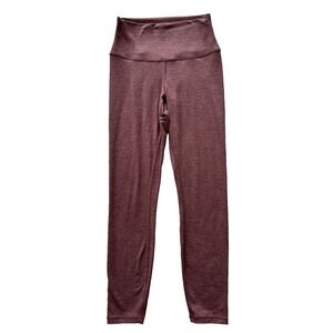 Quince Leggings Womens XS Heather Red Athletic Workout Gym Yoga Pilates Barre